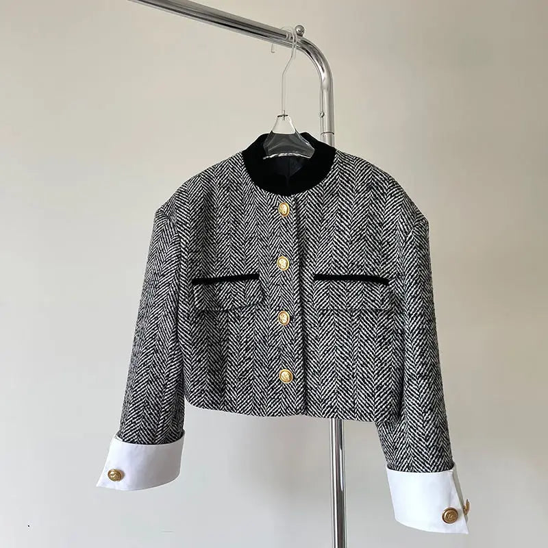 Farah - Chaqueta de tweed francés