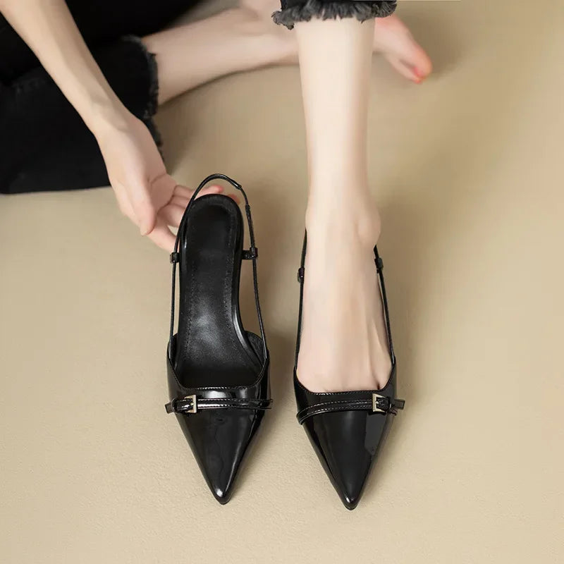 Martina - Tacones altos de tacón medio