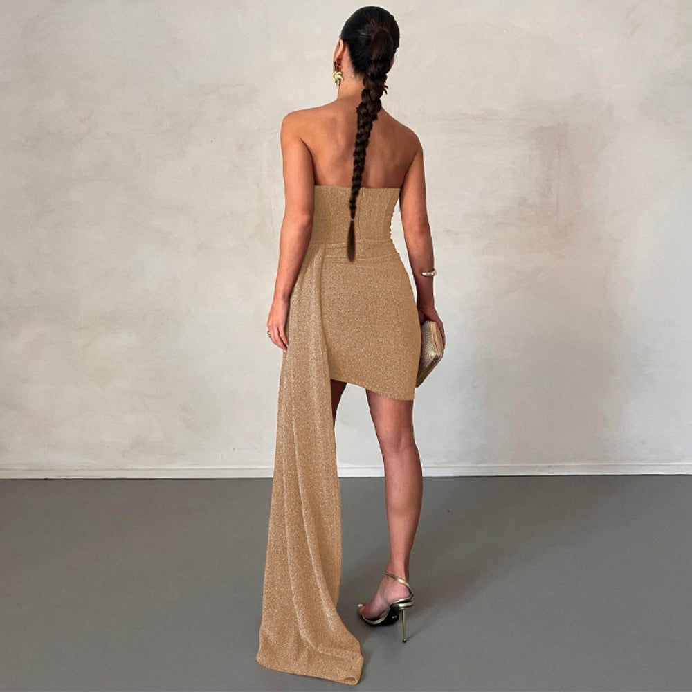 Georgina - Minivestido sin tirantes