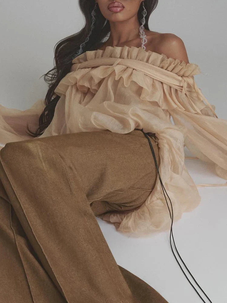 Ari - Blusa holgada de parches