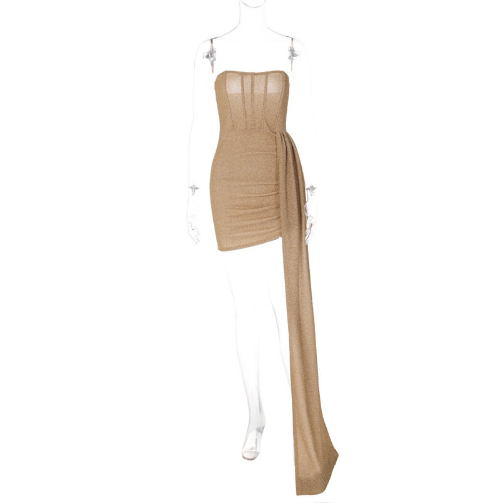 Georgina - Minivestido sin tirantes
