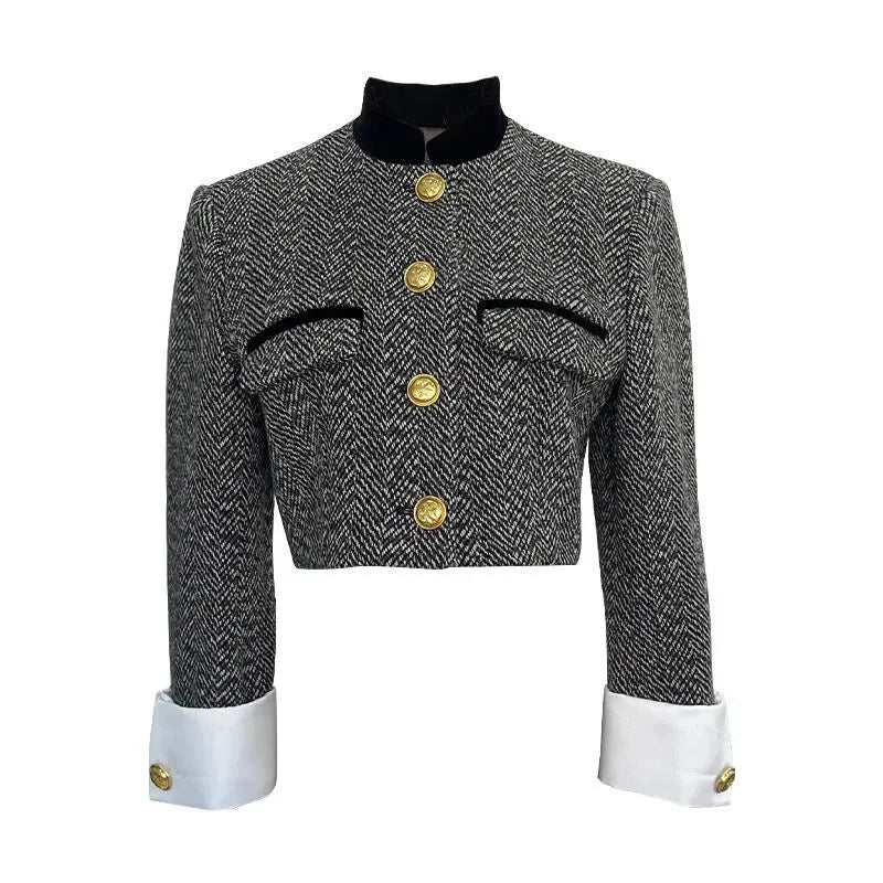 Farah - Chaqueta de tweed francés