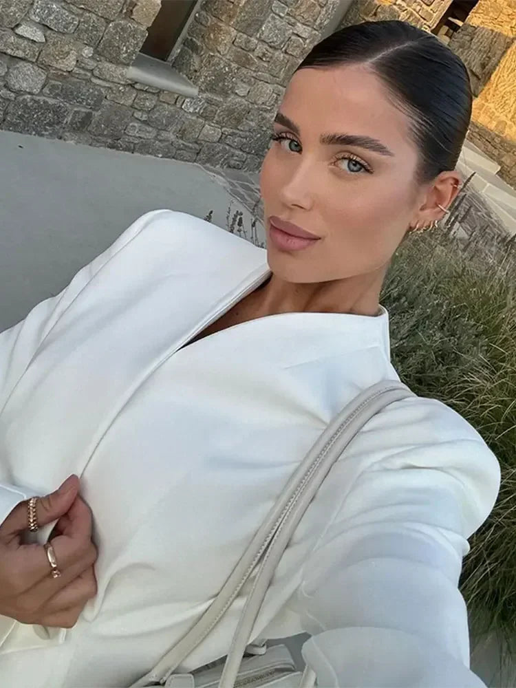 Alba - Chaqueta elegante de un botón