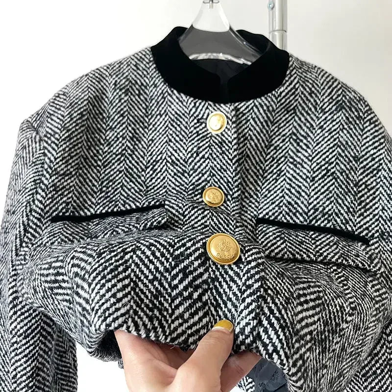 Farah - Chaqueta de tweed francés