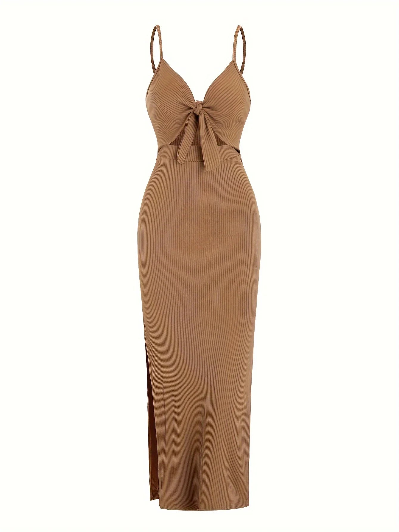 Lourdes - Vestido de punto sin mangas