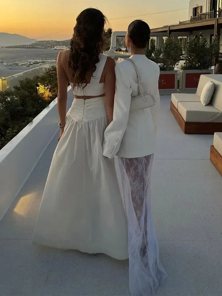 Alba - Chaqueta elegante de un botón