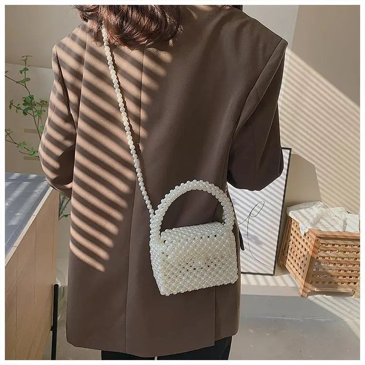 Cecilia - Bolso de mano con perlas