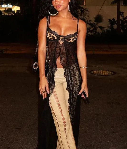 Celine - Blusa con volantes de parches