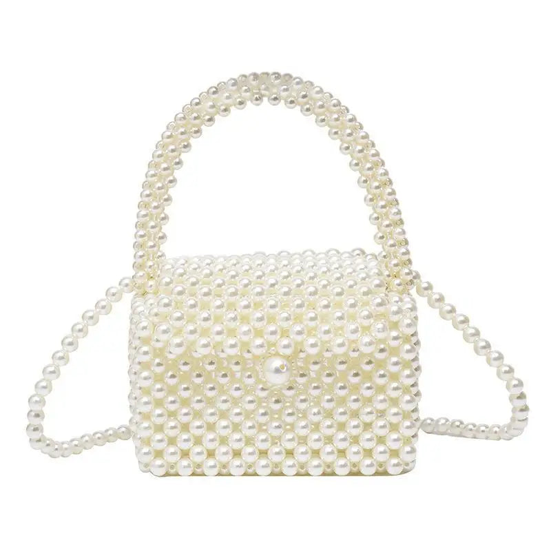 Cecilia - Bolso de mano con perlas