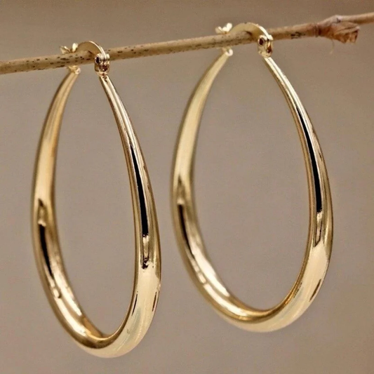 Pendientes Dorados Vintage