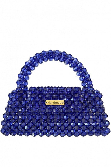 Esther - Bolso de mano cubierto de perlas