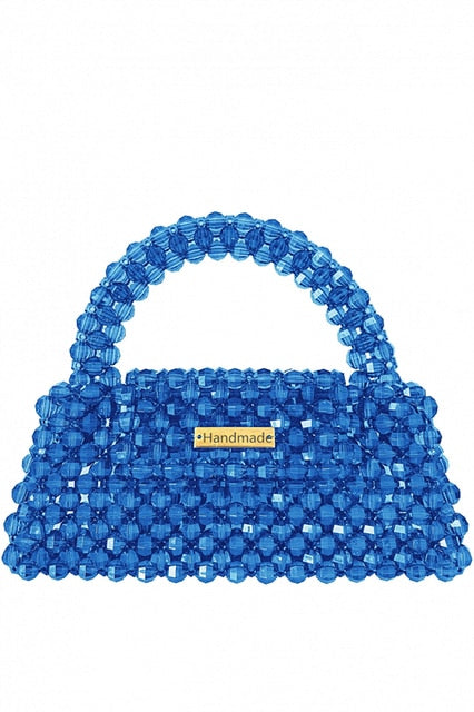 Esther - Bolso de mano cubierto de perlas