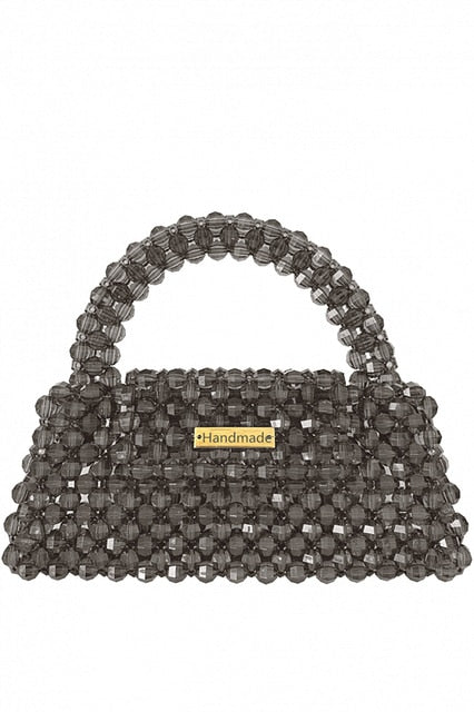 Esther - Bolso de mano cubierto de perlas